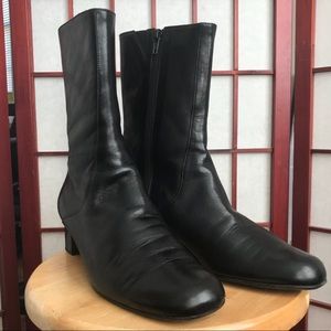 Cole Haan mid-calf Italian leather boots